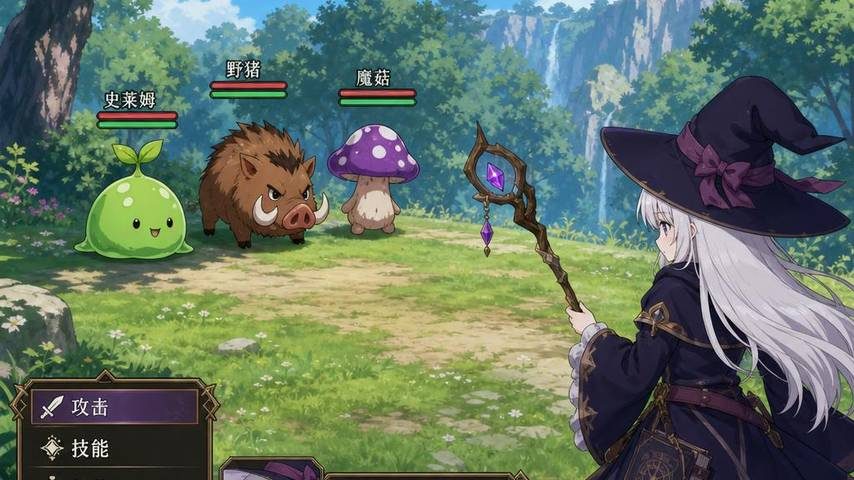 魔女秘药 实机画面 场景图 4