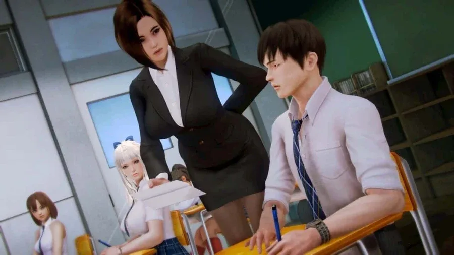 二次元老婆学院_Waifu Academy 角色养成 页面配图